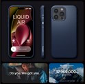 Spigen Liquid Air, zaštitna maska za telefon, tamno plava - iPhone 15 Pro (ACS06705)
