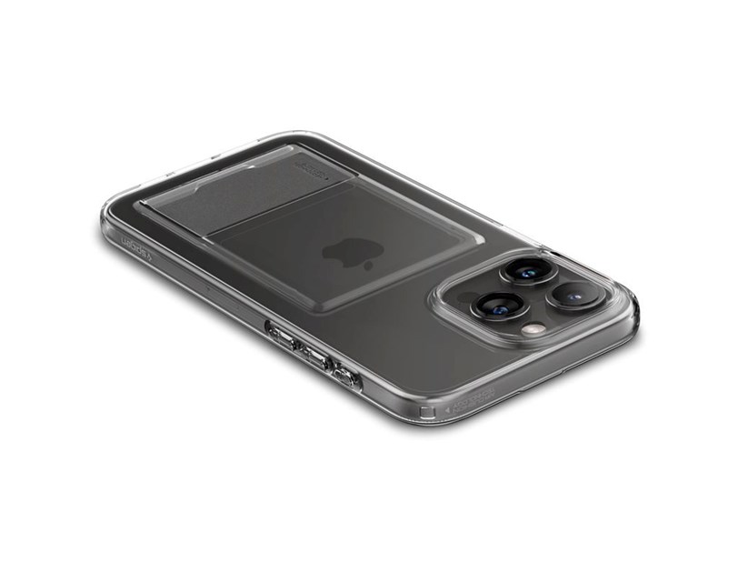 Spigen Crystal Slot, crystal clear, zaštitna maska za telefon - iPhone 15 Pro (ACS06726)