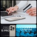 Spigen Crystal Slot, crystal clear, zaštitna maska za telefon - iPhone 15 Pro (ACS06726)
