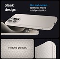 Spigen Liquid Air, natural titanium, zaštitna maska za telefon - iPhone 15 Pro (ACS07217)