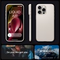 Spigen Liquid Air, natural titanium, zaštitna maska za telefon - iPhone 15 Pro (ACS07217)