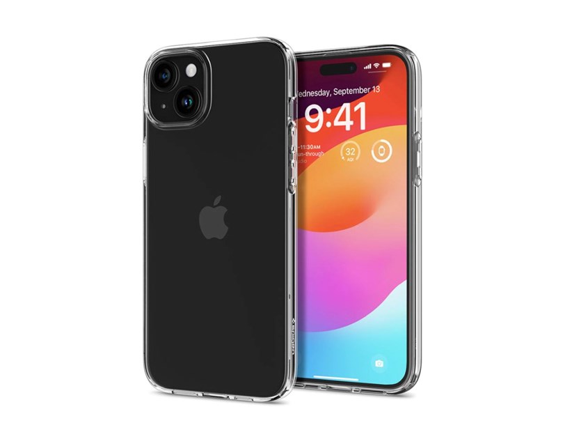 Spigen Liquid Crystal, zaštitna maska za telefon, prozirna - iPhone 15 Plus (ACS06647)
