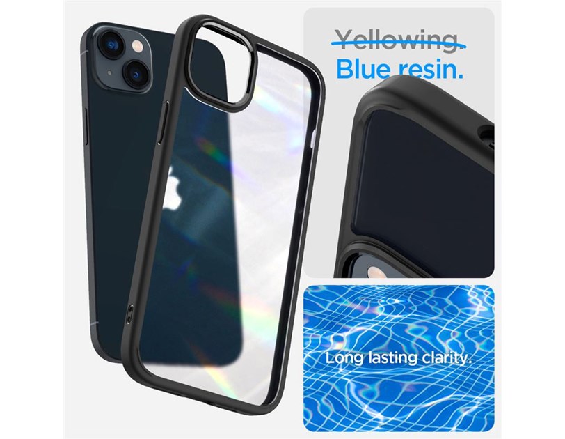 Spigen Ultra Hybrid, zaštitna maska za telefon, frost black - iPhone 14 Plus (ACS04901)