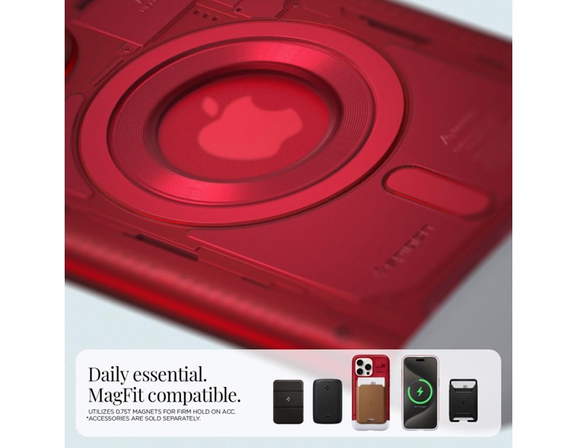 Spigen Classic C1 MagSafe, ruby - iPhone 15 Pro Max (ACS06609)