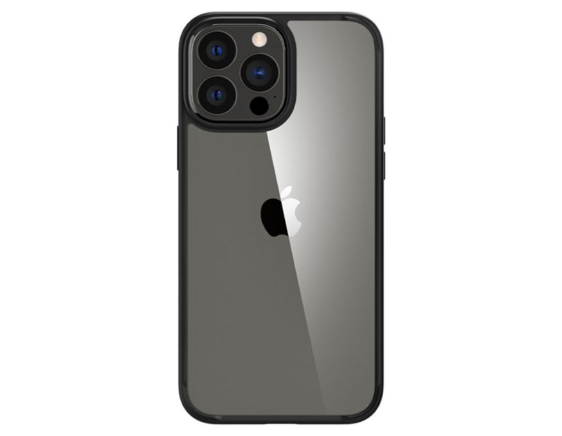 Spigen Ultra Hybrid, zaštitna maska za telefon, mat crna - iPhone 13 Pro