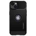 Spigen Rugged Armor, zaštitna maska za telefon, mat crna - iPhone 13