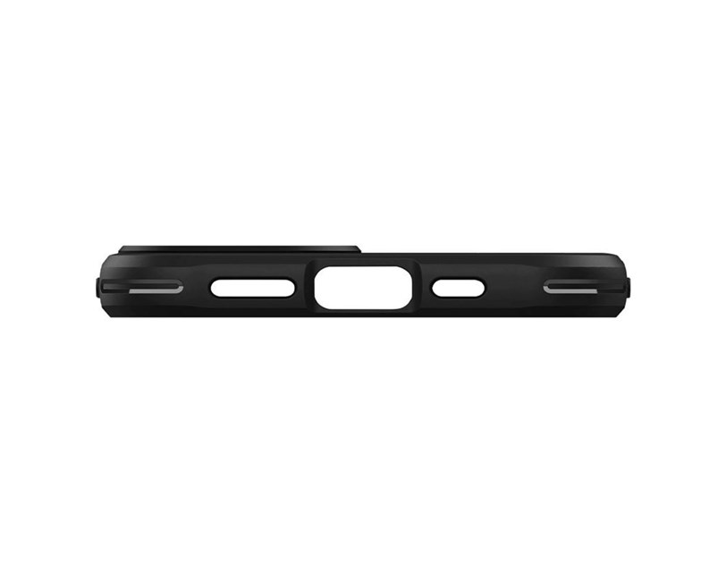 Spigen Rugged Armor, zaštitna maska za telefon, mat crna - iPhone 13
