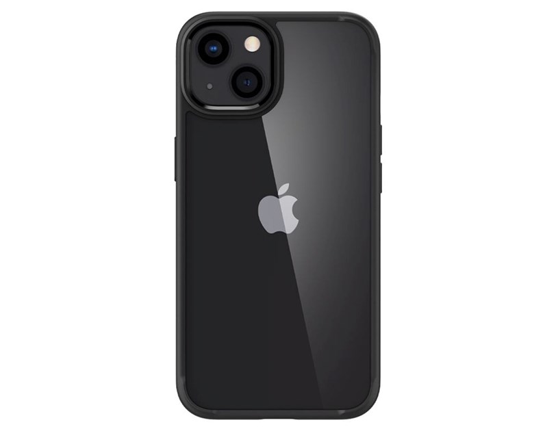 Spigen Ultra Hybrid, zaštitna maska za telefon, mat crna - iPhone 13