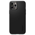 Spigen Thin Fit, zaštitna maska za telefon, crna - iPhone 12/Pro