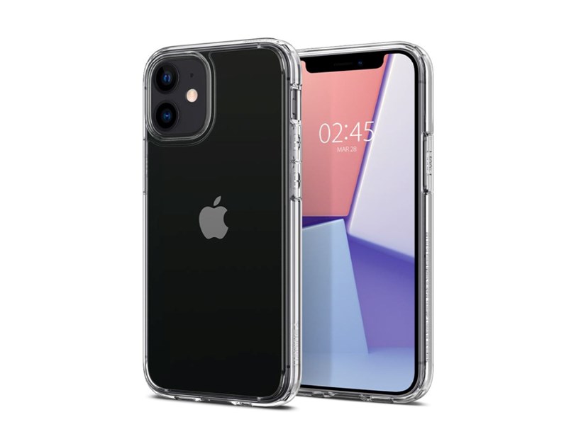 Spigen Ultra Hybrid, zaštitna maska za telefon, prozirna - iPhone 12 mini