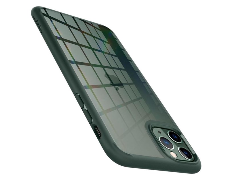 Spigen Ultra Hybrid, zaštitna maska za telefon, midnight green - iPhone 11 Pro (ACS00417)