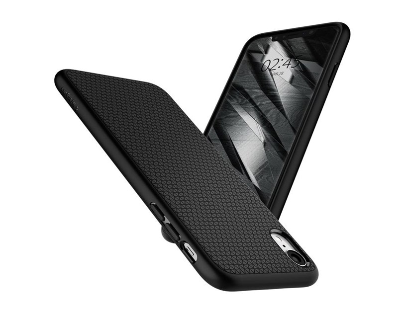 Spigen Liquid Air, zaštitna maska za telefon, crna - iPhone XR