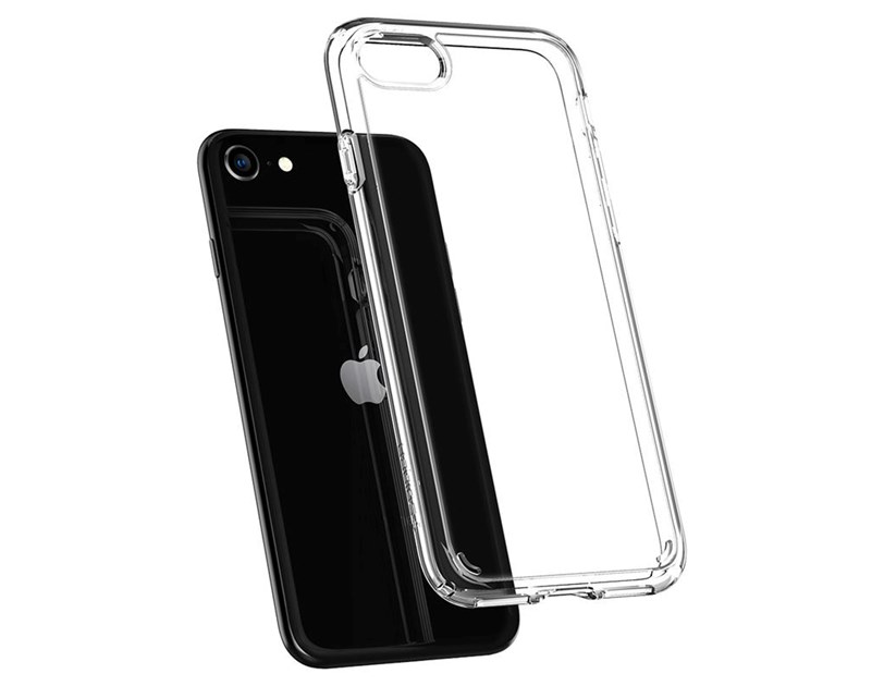 Spigen Ultra Hybrid 2, zaštitna maska za telefon, prozirna - iPhone SE (2022/2020)/8/7 (042CS20927)