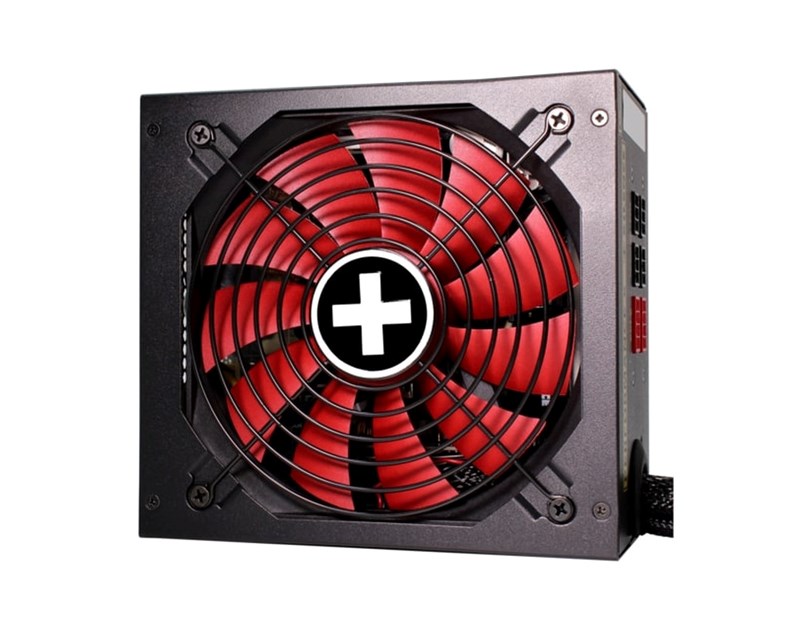 Xilence 850W Performance X+, ATX 3.0 80+ GOLD, polumodularno, aktivan PFC, 4×PCIe, 6×SATA, 20+4-pina, 140mm ventilator, crno