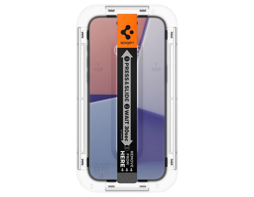 Spigen Glass tR EZ Fit, zaštitno staklo za ekran telefona, 2 kom - iPhone 16/15 (AGL06903)
