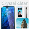 Spigen Glass tR EZ Fit, zaštitno staklo za ekran telefona, 2 kom + okvir za instalaciju - iPhone 14 Pro Max