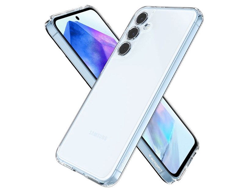 Spigen Ultra Hybrid, crystal clear - Samsung Galaxy A55
