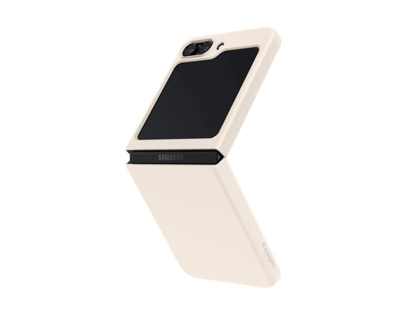 Spigen Air Skin, pearled ivory, zaštitna maska za telefon - Samsung Galaxy Z Flip5 (ACS06231)