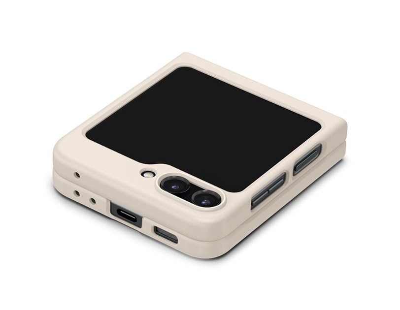 Spigen Air Skin, pearled ivory, zaštitna maska za telefon - Samsung Galaxy Z Flip5 (ACS06231)