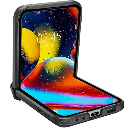 Spigen Tough Armor, zaštitna maska za telefon, crna - Samsung Galaxy Z Flip5 (ACS06227)