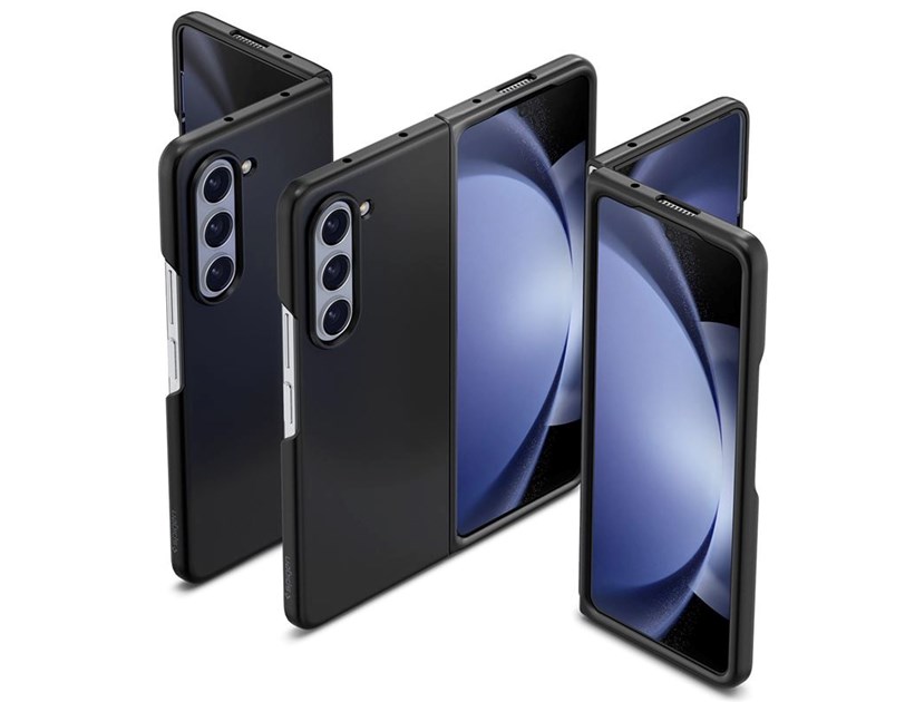 Spigen Air Skin, zaštitna maska za telefon, crna - Samsung Galaxy Z Fold5 (ACS06223)