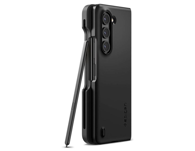 Spigen Thin Fit, P (S Pen), zaštitna maska za telefon, crna - Samsung Galaxy Z Fold5 (ACS06209)
