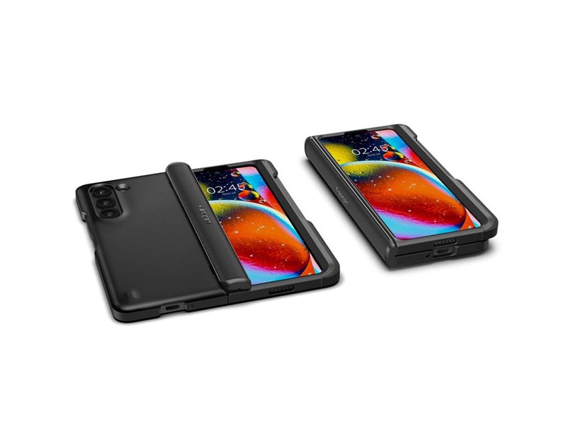 Spigen Slim Armor Pro Pen Edition, zaštitna maska za telefon, crna - Samsung Galaxy Z Fold5 (ACS06213)