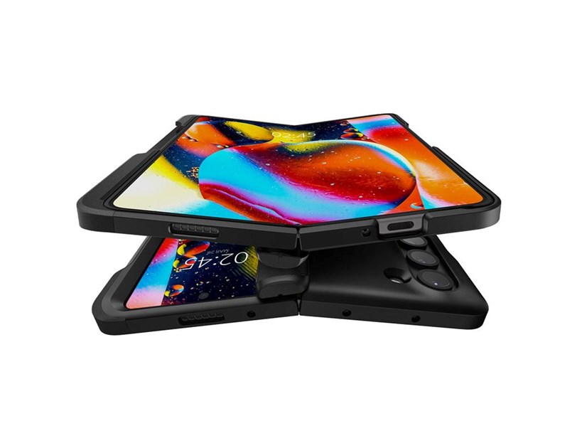 Spigen Slim Armor Pro Pen Edition, zaštitna maska za telefon, crna - Samsung Galaxy Z Fold5 (ACS06213)