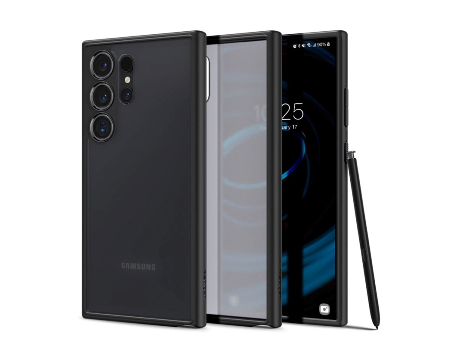 Spigen Ultra Hybrid, frost black zaštitna maska za telefon - Samsung Galaxy S24 Ultra (ACS07296)