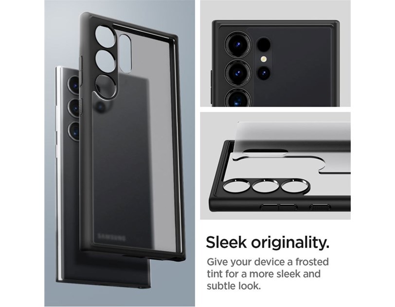 Spigen Ultra Hybrid, frost black zaštitna maska za telefon - Samsung Galaxy S24 Ultra (ACS07296)