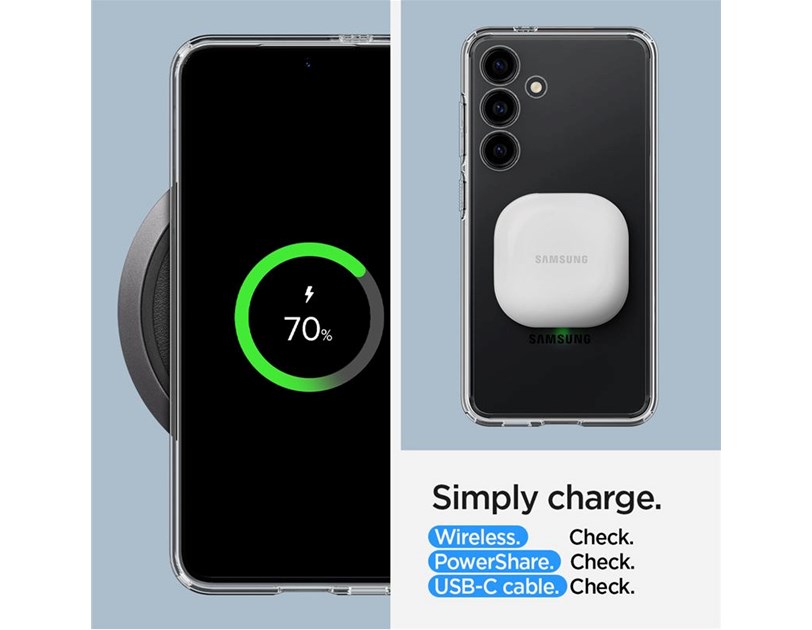 Spigen Ultra Hybrid, matte black zaštitna maska za telefon - Samsung Galaxy S24 (ACS07352)