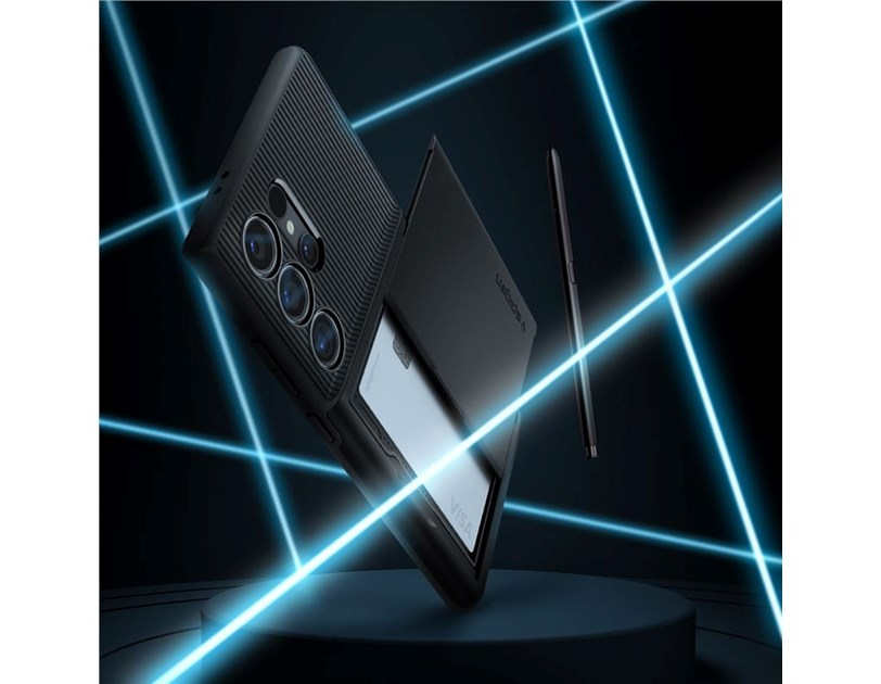 Spigen Slim Armor CS, black zaštitna maska za telefon - Samsung Galaxy S24 Ultra (ACS07306)