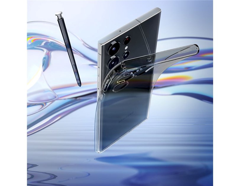 Spigen Liquid Crystal, zaštitna maska za telefon, space - Samsung Galaxy S23 Ultra (ACS05611)