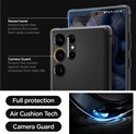 Spigen Rugged Armor, zaštitna maska za mobitel, crna - Samsung Galaxy S23 Ultra