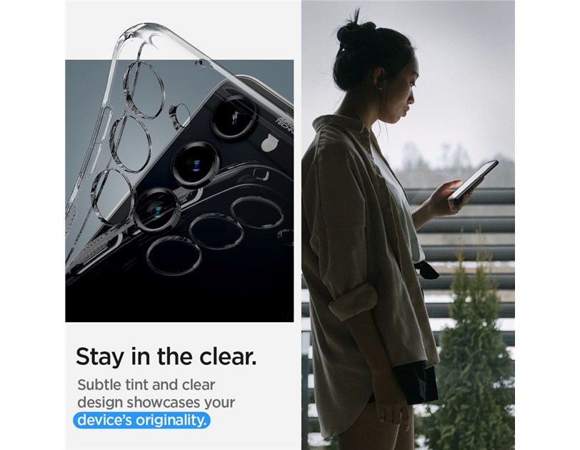 Spigen Liquid Crystal, zaštitna maska za telefon, space - Samsung Galaxy S23 (ACS05709)