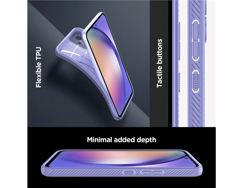Spigen Liquid Air, zaštitna maska za telefon, ljubičasta - Samsung Galaxy A54 5G (ACS06100)