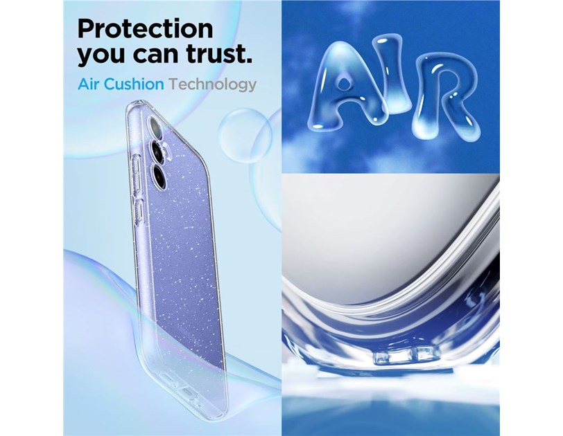 Spigen Liquid Crystal Glitter, zaštitna maska za telefon, prozirna clear - Samsung Galaxy A54 5G (ACS05890)