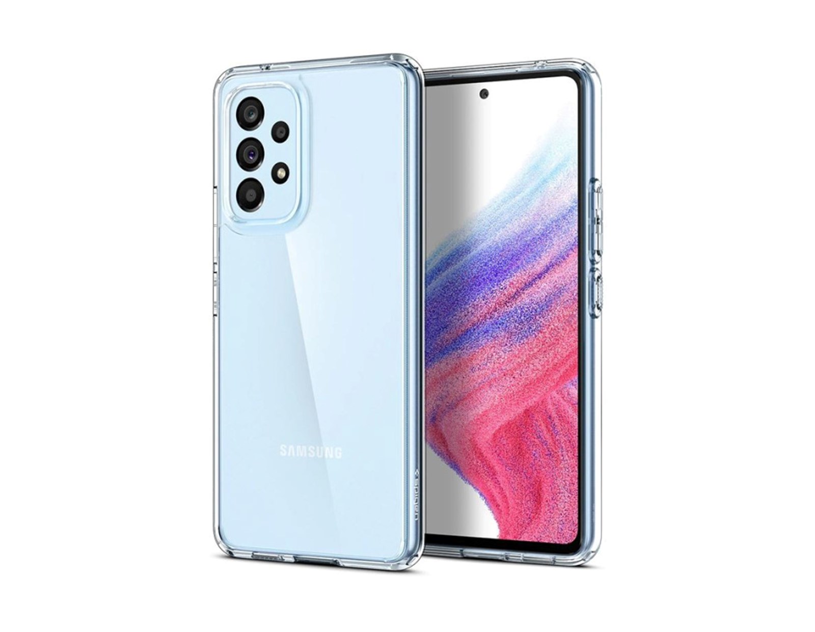 Spigen Ultra Hybrid, zaštitna maska za telefon, prozirna - Samsung Galaxy A53 5G