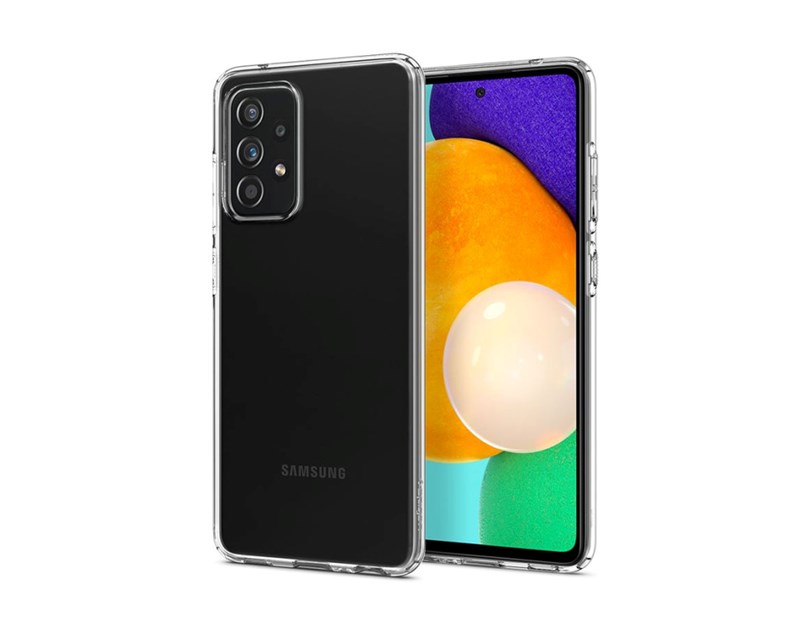 Spigen Liquid Crystal, zaštitna maska za telefon, prozirna - A52s 5G/Galaxy A52 (LTE/5G), (ACS02316)