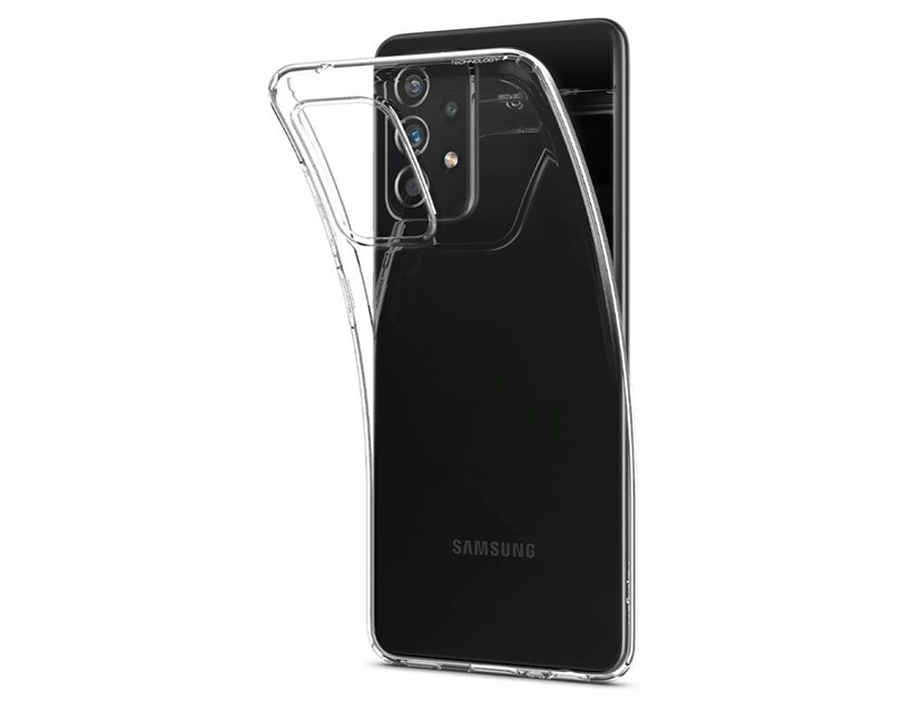 Spigen Liquid Crystal, zaštitna maska za telefon, prozirna - A52s 5G/Galaxy A52 (LTE/5G), (ACS02316)