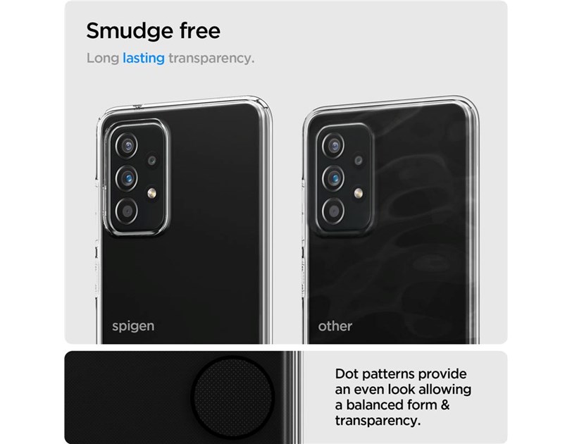 Spigen Liquid Crystal, zaštitna maska za telefon, prozirna - A52s 5G/Galaxy A52 (LTE/5G), (ACS02316)