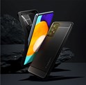 Spigen Rugged Armor, zaštitna maska za telefon, crna - Samsung Galaxy A52s 5G/Galaxy A52 (LTE/5G)