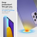 Spigen Thin Fit, zaštitna maska za telefon, ljubičasta - Samsung GalaxyA52s 5G/Galaxy A52 (LTE/5G)