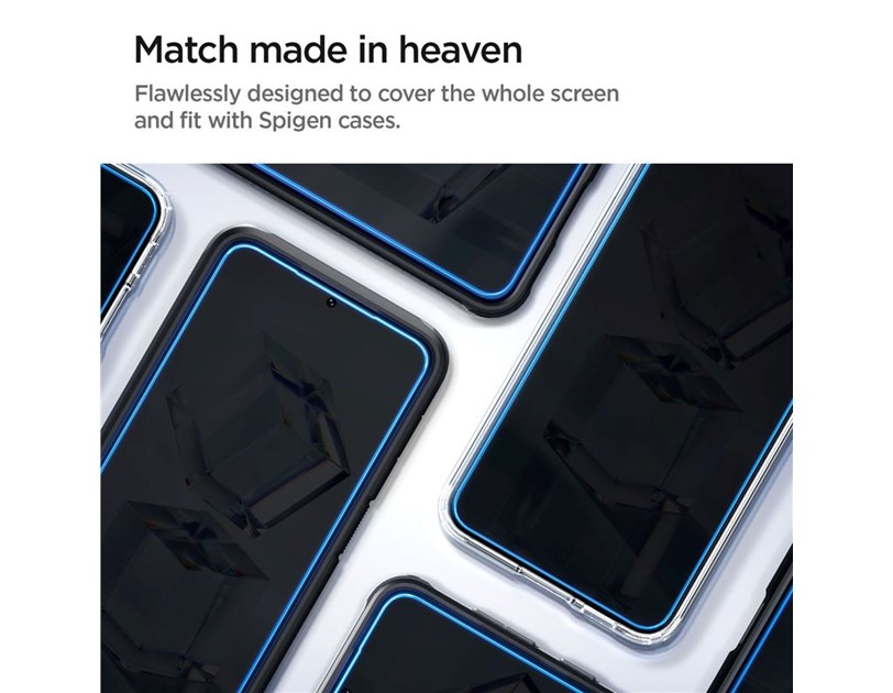 Spigen Glass EZ Fit 2 Pack - Samsung Galaxy S23+