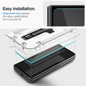 Spigen Glass tR EZ Fit, Transparency, zaštitno staklo za ekran telefona, 2 kom + okvir za instalaciju - Samsung Galaxy Z Fold5 (AGL06523)