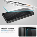 Spigen Glass tR EZ Fit, Transparency, zaštitno staklo za ekran telefona, 2 kom + okvir za instalaciju - Samsung Galaxy Z Fold5 (AGL06523)