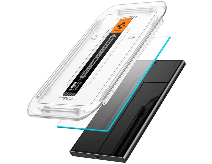Spigen Glass tR EZ Fit HD Transparency 2 Pack zaštitno staklo za ekran telefona - Samsung Galaxy S24 Ultra