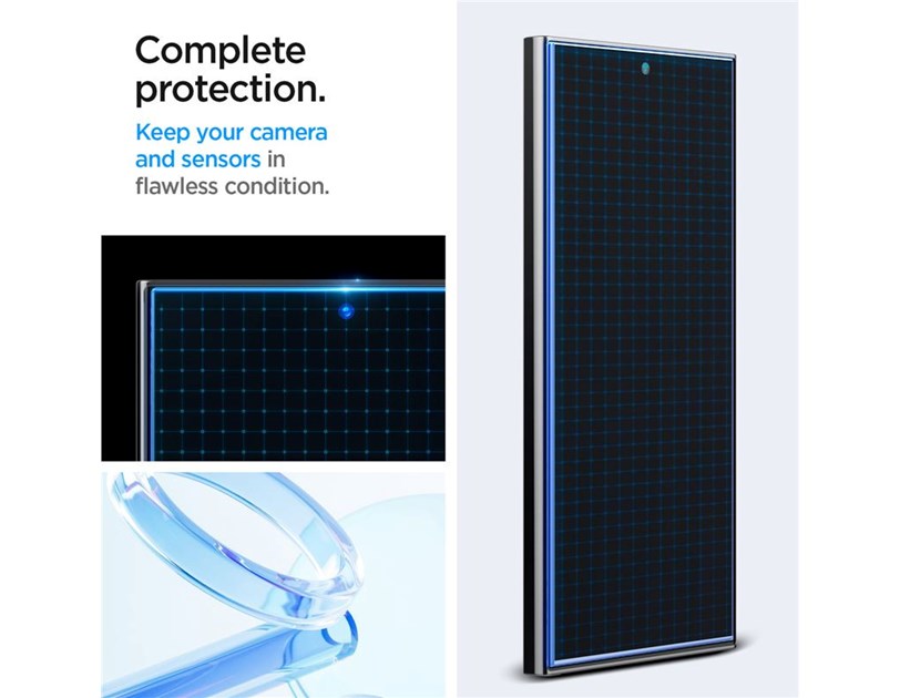 Spigen Glass tR EZ Fit HD Transparency 2 Pack zaštitno staklo za ekran telefona - Samsung Galaxy S24 Ultra