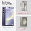 Spigen Glass tR EZ Fit HD Transparency 2 Pack, zaštitno staklo za ekran telefona 2 kom - Samsung Galaxy S24/S25 (AGL07440)