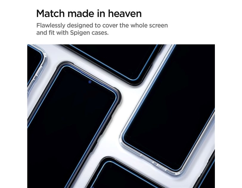 Spigen Glass tR EZ Fit HD Transparency 2 Pack, zaštitno staklo za ekran telefona 2 kom - Samsung Galaxy S24/S25 (AGL07440)